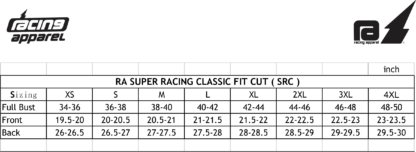 size chart 2022